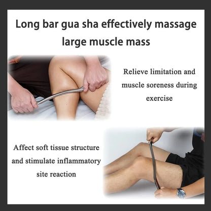 7-in-1 Stainless Steel Muscle Scraper Set – Gua Sha Deep Tissue Massage & Soft Tissue Mobilization Tools