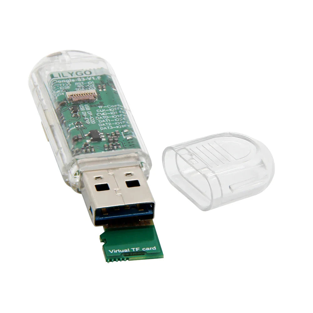 LILYGO® T-Dongle-S3 ESP32-S3 Development Board – 0.96" ST7735 LCD Display with WiFi, Bluetooth & TF Card Support