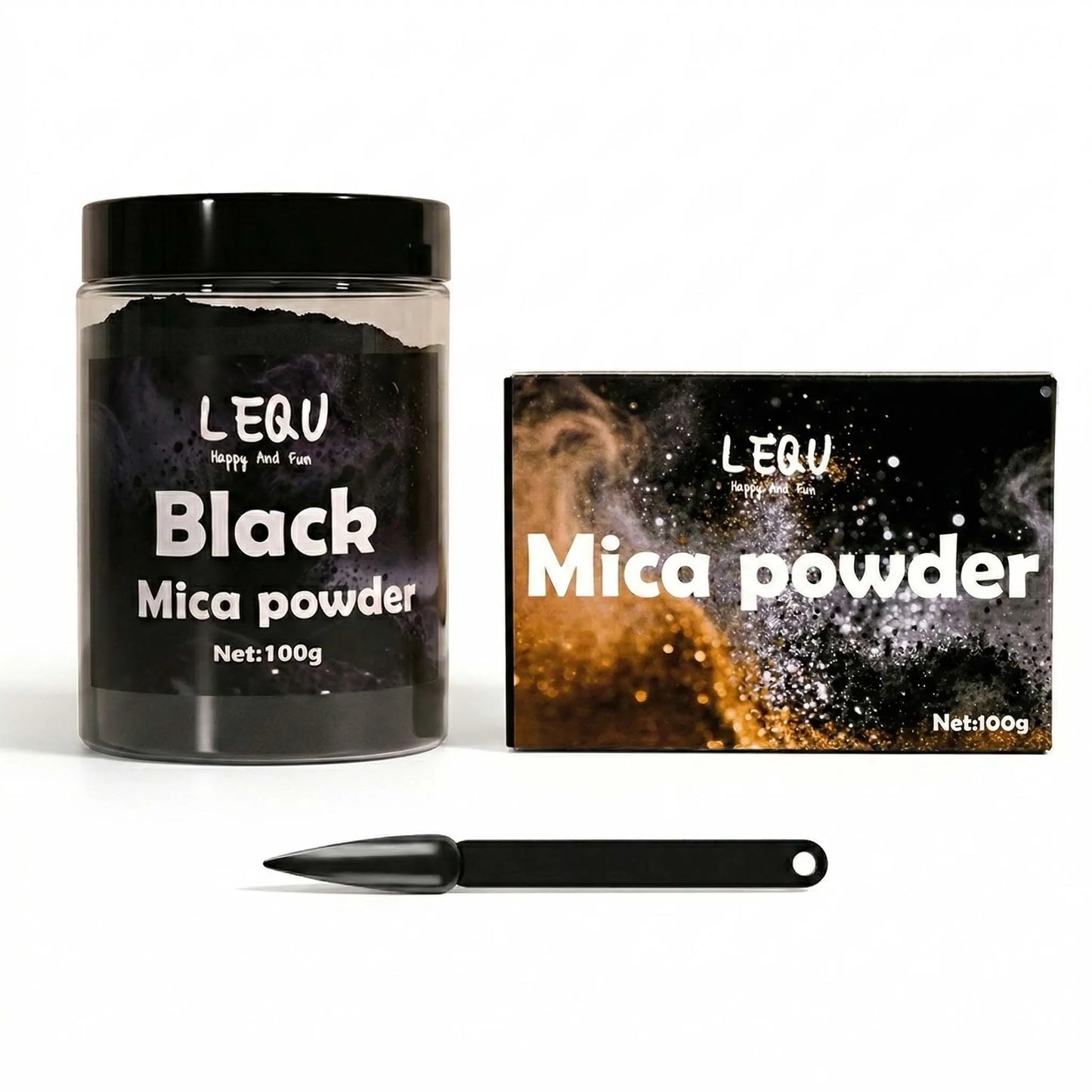 100g Black Epoxy Resin Dye – Metallic Mica Pigment Powder for DIY Resin Art, Craft Coloring & Professional Resin Colorant Finish
