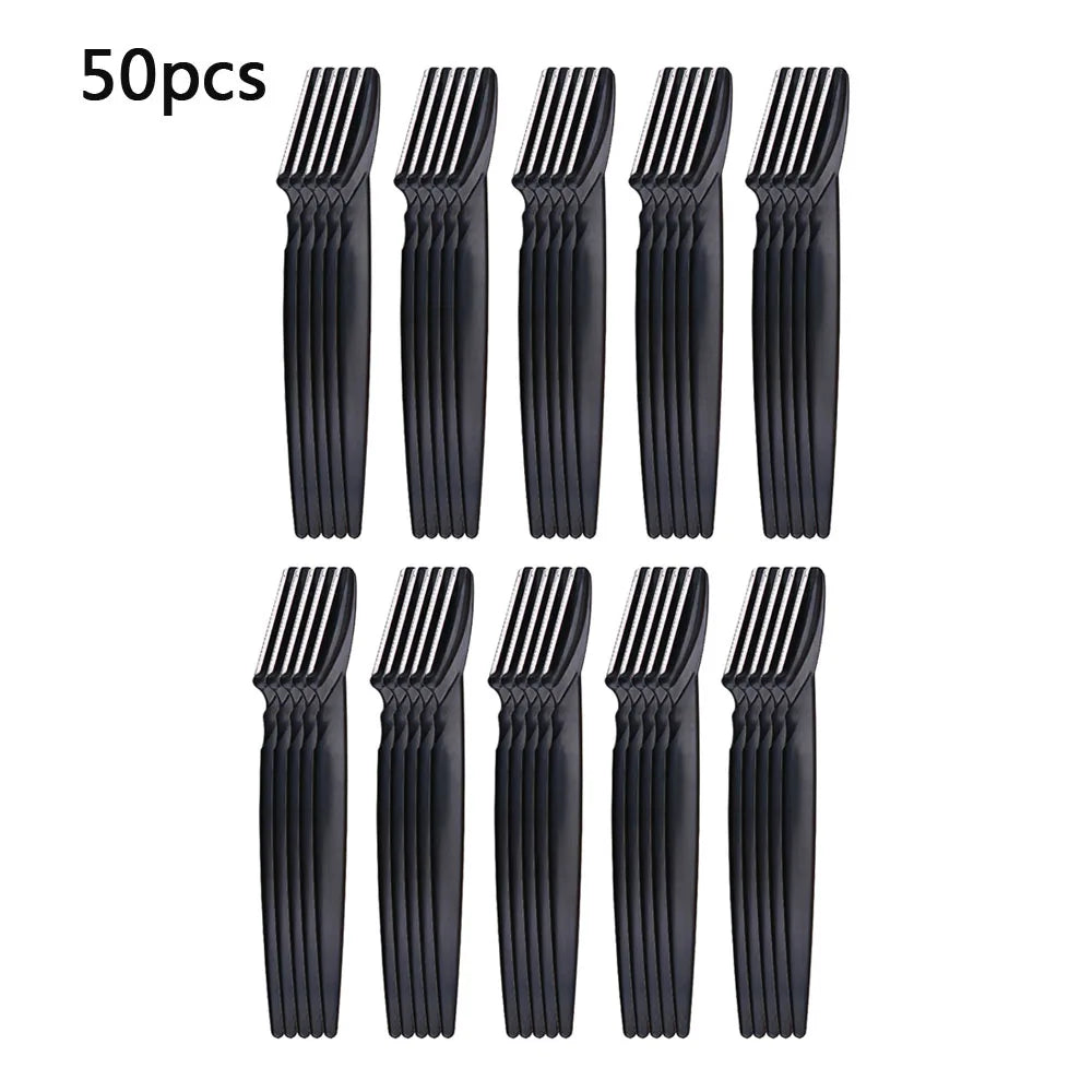 Portable Eyebrow Trimmer & Face Razor – Hair Remover Blades for Eyebrow Epilation and Makeup Grooming