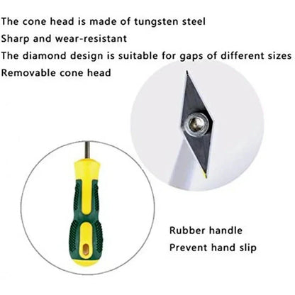 Professional Ceramic Tile Grout Remover – Tungsten Steel Drill Bit for Floor & Wall Seam Cleaning