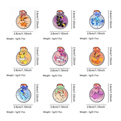 Cute Duck Enamel Pin Set - Cartoon Animal Lapel Brooches for Coats, Bags & Gifts