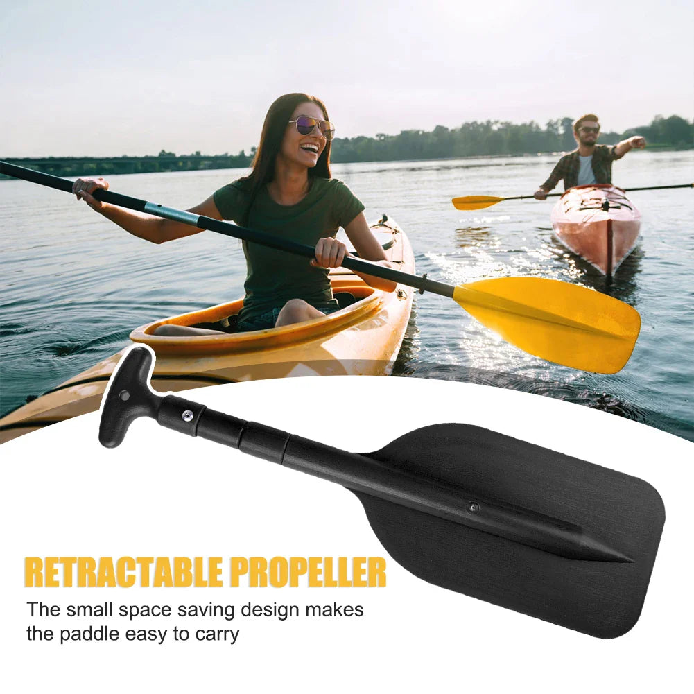 Retractable Float Boat Oar – Portable Aluminum Alloy Kayak Paddle for Inflatable Boating and Rafting Accessories