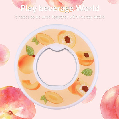 Flavored Sports Water Bottle with Scented Pods – 0 Calorie Fragrance Ring Drinking Cup