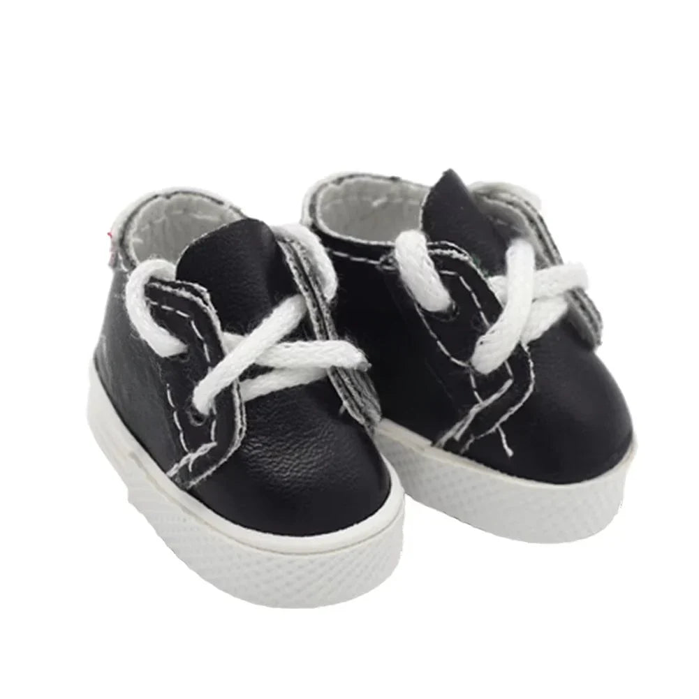 17cm Mini Plush Doll Clothes Set – Kpop EXO Labubu Idol Princess Shoes & Casual Sneakers Accessories, Clothing Gift