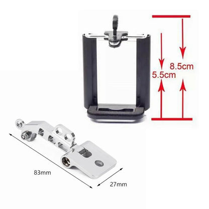 Monitor Phone Holder Clip Mount for FlySky FS-i6 / i6S RC Transmitter — Remote Controller & Drone Support Bracket