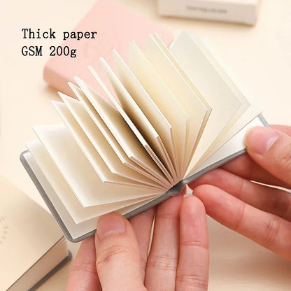 3Pcs Mini Square Watercolor Sketchbook Set – Thick Paper Drawing & Painting Books for Art & Relaxation