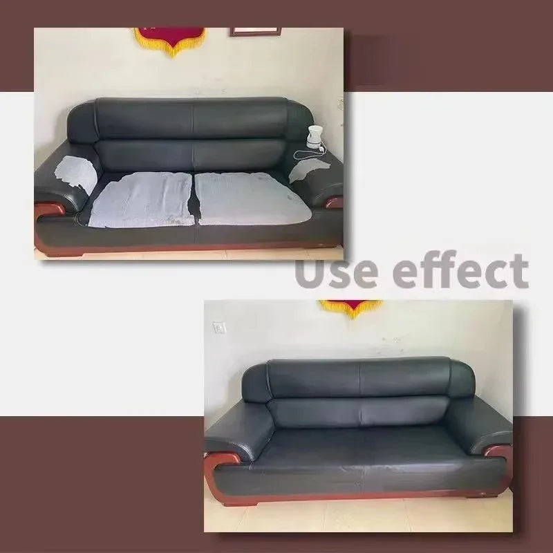 300x50cm Black Self-Adhesive Leather Upholstery Patch – Car Seat, Sofa & Chair Repair Sticker for Holes