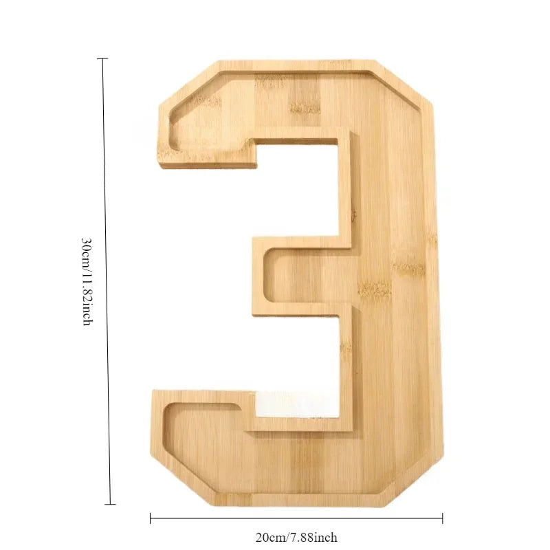 Digital Serving Tray – Fruit, Cheese & Vegetable Platter for Parties, Home Decor, and Xmas Gift