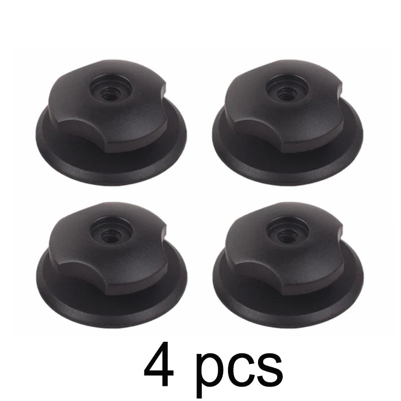 Car Trunk Hooks Organizer | Rear Cargo Mounting Luggage Net Fastener with Screw & Adhesive Tape Kit