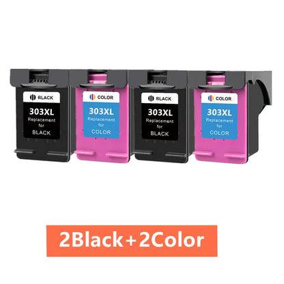 303XL Compatible Ink Cartridge Replacement for HP 303XL – High Yield Ink for HP Envy Photo 6220, 6230, 6232, 6234, 7130, 7134, 7830 Printers