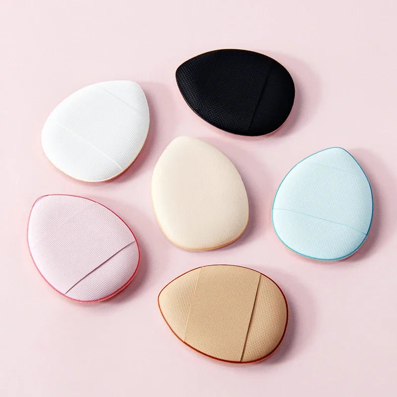 5/10PCS Mini Finger Puff Sponges – Small Air Cushion Makeup Applicators for Foundation & BB Cream