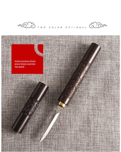Wooden Tea Knife – Chinese Tea Ceremony Puer Needle, Kung Fu Tea Set Accessory Tool