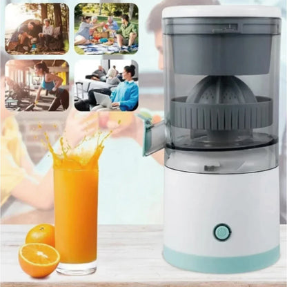 Portable USB Rechargeable Home Juicer – Electric Fruit Juice Extractor with High Juice Output for Oranges