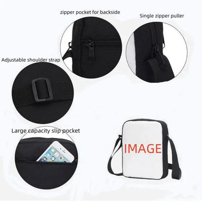 Kids Roblox 3-in-1 Backpack Set — School Bookbag, Shoulder Bag & Pencil Case Waterproof Travel Bag for Teens