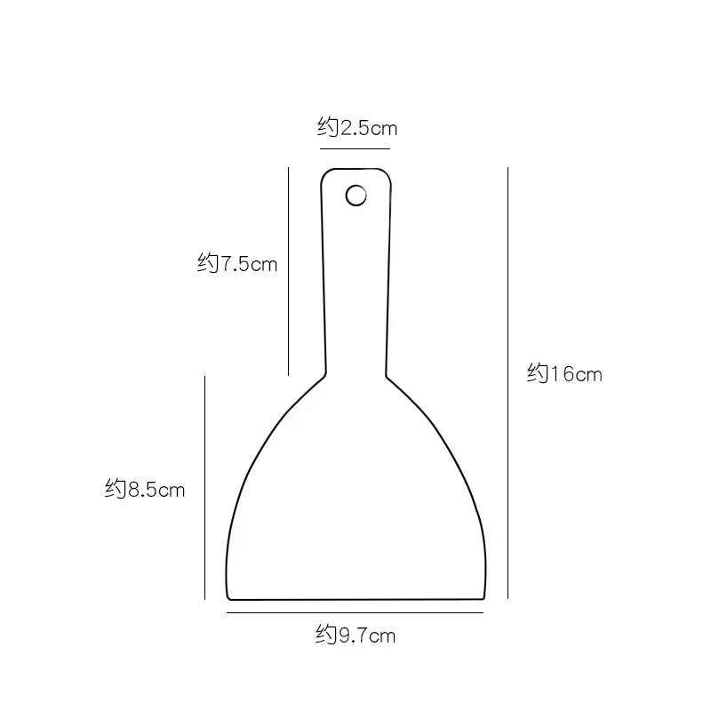Cake Butter Dough Scraper Cutter Set – Plastic Baking Knife & Triangle Spatula for DIY Baking, Chocolate, Cream & Kitchen Use