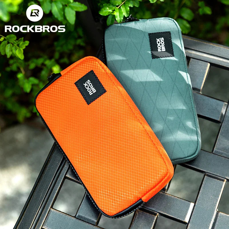 ROCKBROS Cycling Phone Bag — Lightweight Portable Handbag for Daily Use, Coins, Wallet & Commute Storage