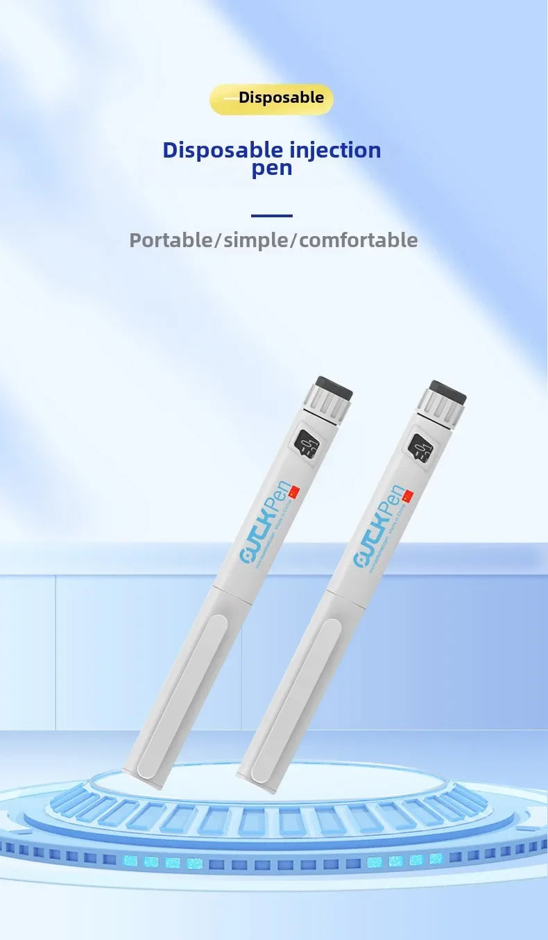 Adjustable Dosage Disposable Injection Pen — Auxin & Insulin Delivery Device