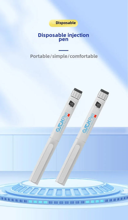 Adjustable Dosage Disposable Injection Pen — Auxin & Insulin Delivery Device