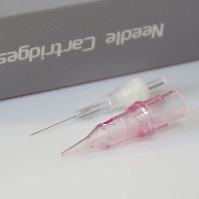 50PCS Professional 0.3MM Round Liner Tattoo Needles – Sterilized Safety Cartridges for Tattoo Machines