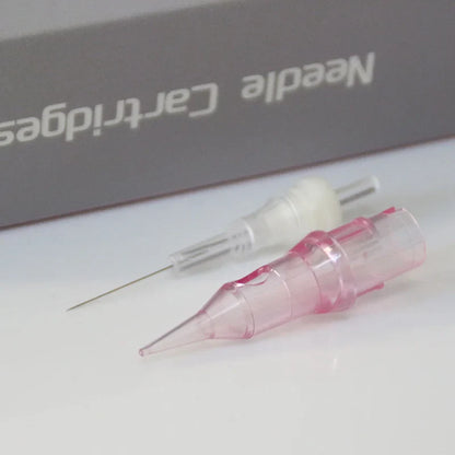 50PCS Professional 0.3MM Round Liner Tattoo Needles – Sterilized Safety Cartridges for Tattoo Machines