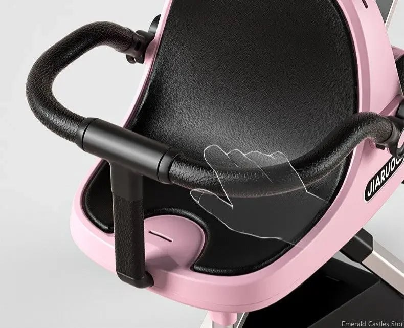 Lightweight Double Stroller with Canopy — Twin Umbrella Stroller for Infants & Toddlers, Compact Foldable Aluminum Frame