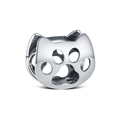 925 Sterling Silver Robot & Sea Turtle Charms Pendant — Moon Bead Bracelet Accessory, DIY Fashion Jewelry Gift for Women