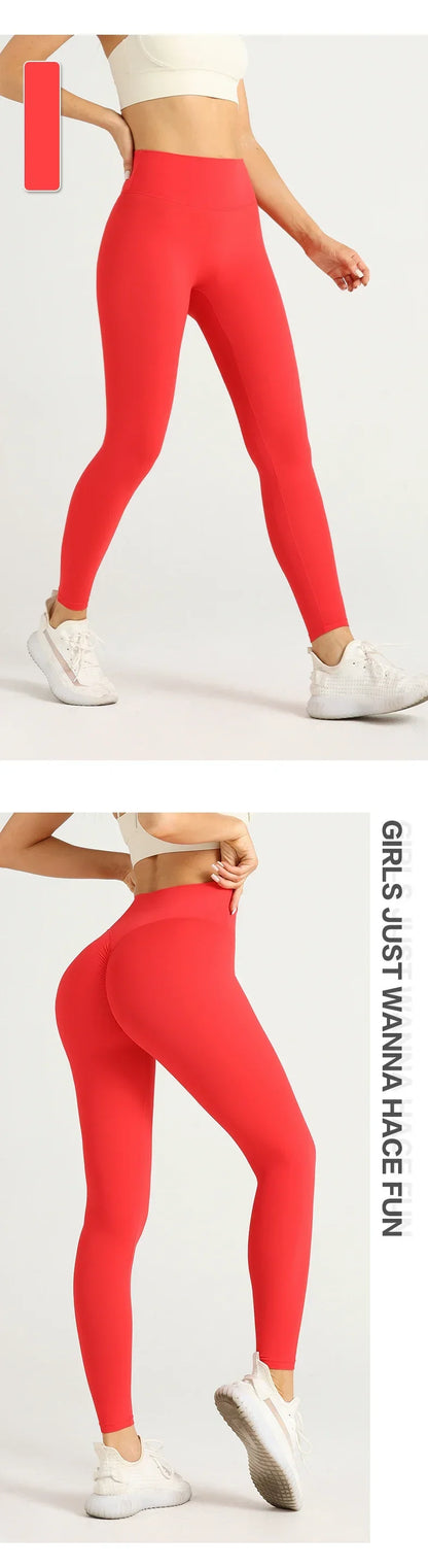 High Waist Women’s Yoga Leggings – Breathable Fitness Pants for Running, Cycling, Summer Gym & Workout