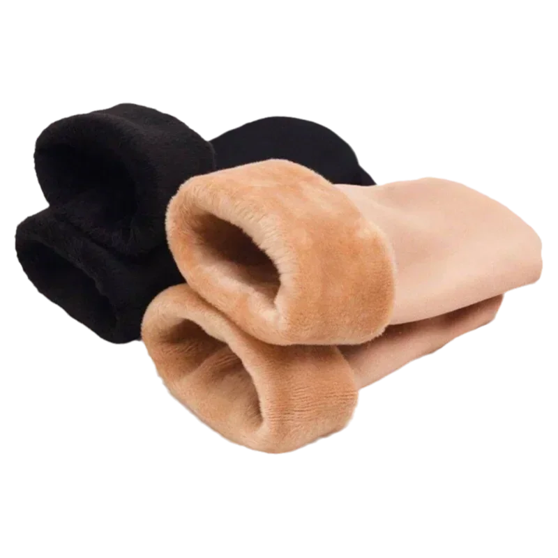5 Pairs Women’s Winter Thick Thermal Socks — Warm Cashmere Wool Nylon Short Socks for Snow, Boots & Home
