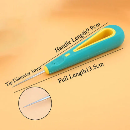Candle Mold Punch Tool – Silicone Mould, Hand Drill Equipment, Punch Needle & Wick Tool for Candle Making Supplies