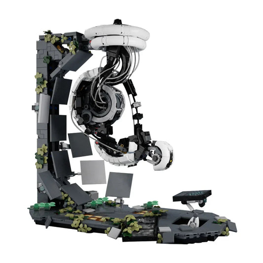 MOC Portal 2 GLaDOS Robot Building Blocks — Aperture Lab DIY Brick Toy Gift