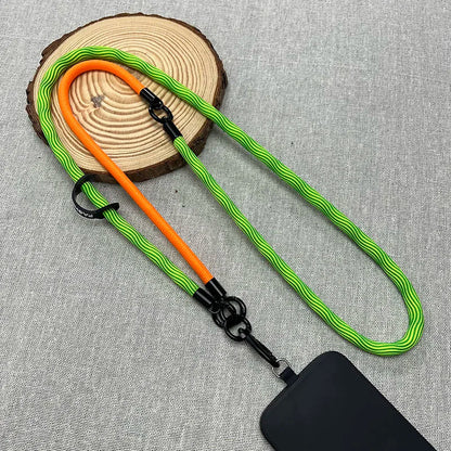 120CM Crossbody Neck Cord Lanyard – 8MM Detachable Wrist Strap, Anti-Lost Cell Phone Case Hang Chain for Outdoors
