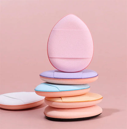 3/10PCS Mini Cosmetic Cushion Puffs – Professional Finger Puffs for Foundation & Concealer Makeup
