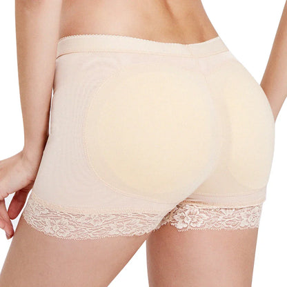 Women’s Padded Seamless Underwear – Fake Buttock Body Shaper Panties, High Waist Hip Enhancer & Tummy Control Shorts