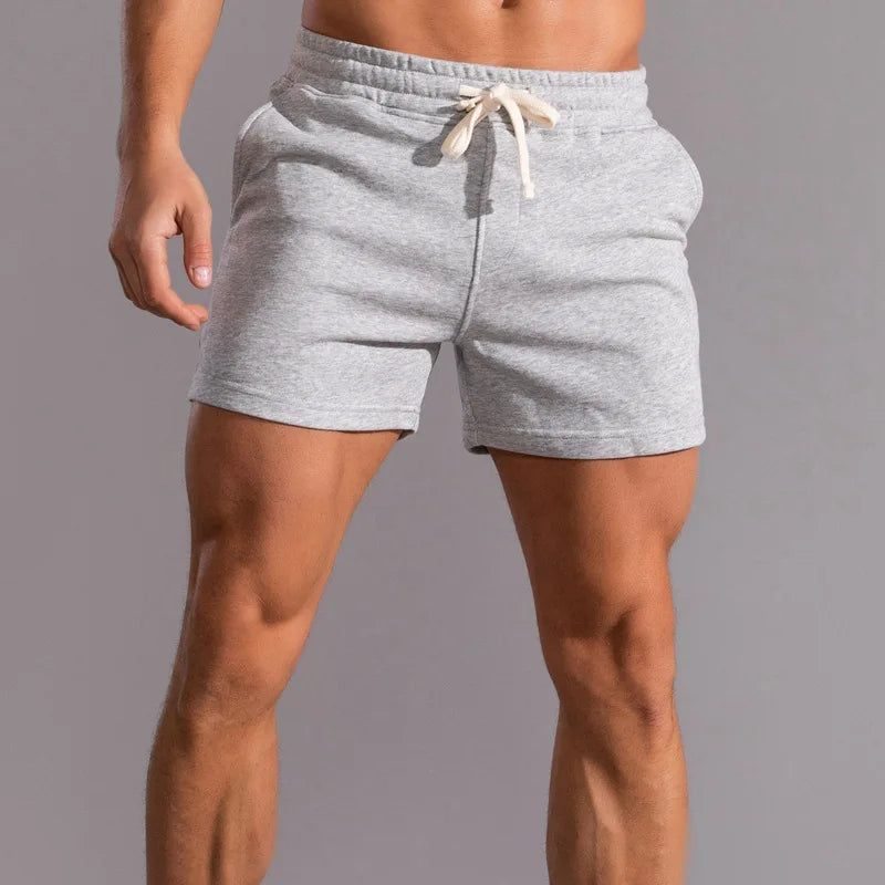 Men's Summer Cotton Shorts – Breathable Casual Beach & Sports Fitness Bermudas