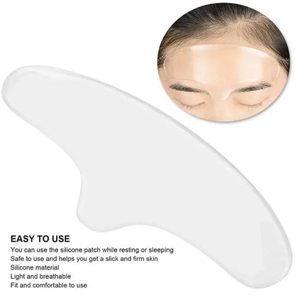 Reusable Silicone Anti-Wrinkle Forehead Patch — Soft Comfortable Facial & Eye Skin Care Tool for Anti-Aging