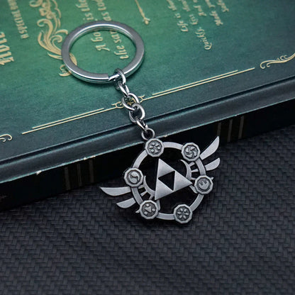 Zelda Tears of the Kingdom Keychain – Breath of the Wild Pendant Key Ring for Men