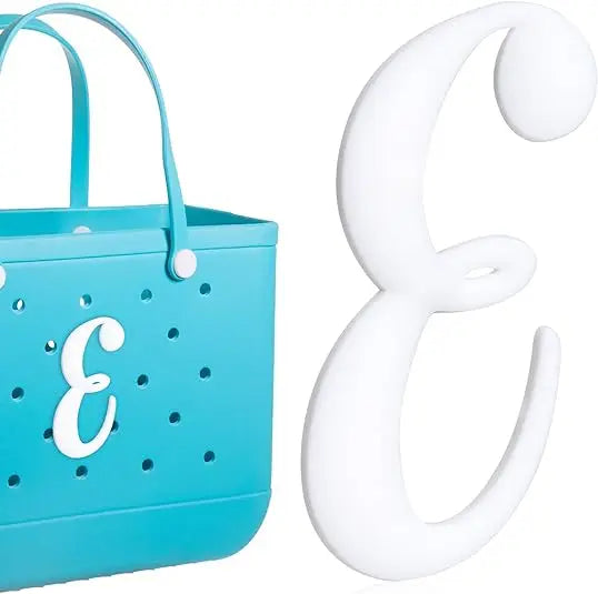 Alphabet Letter Charms for Bogg Bag – Decorative Accessories Inserts for Beach Bag