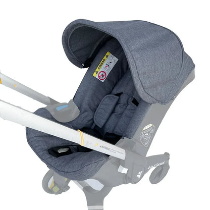 Stroller Accessories 4-in-1 Kit — Canopy, Seat Cushion, Changing Cover & Sunshade for Doona Car Seat Stroller