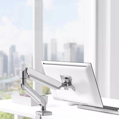 Universal Single Monitor Desk Mount – Adjustable Bracket for Screens Up to 32" and 19.8 lbs