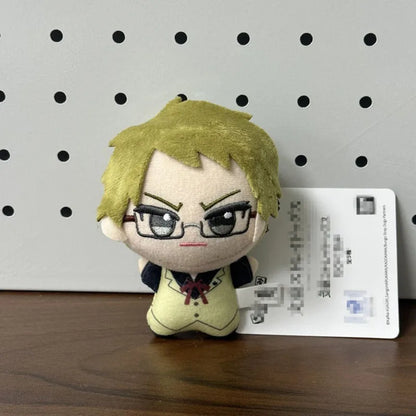 10cm BSD Dazai Osamu Plush Keychain – Nakahara Chuuya, Nakajima Atsushi & Edogawa Rampo Mini Doll Toy Gift