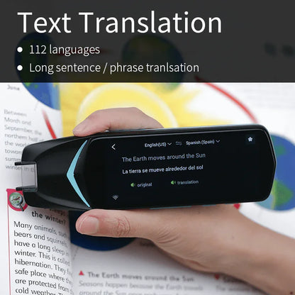 NEWYES Scan Reader Pen 4 Pro AI Translator Pen – Smart OCR Text Scanner, Voice Translation & Language Learning Device 2026