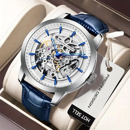 2024 PAGANI DESIGN Men's Luxury Automatic Mechanical Watch – Stainless Steel Waterproof Sports Leather Timepiece
