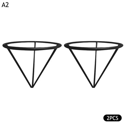 Avocado Seed Starter Vase Holder Set (1/2/4pcs) – Metal Triangle Growing Stand for Avocado, Carrot & Sweet Potato Propagation, Indoor Plant Rooting Kit
