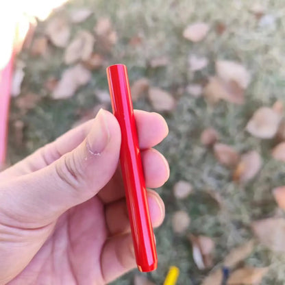 Portable Metal Smoke Tube Press – Multicolor Aluminum Alloy Spring Tubes