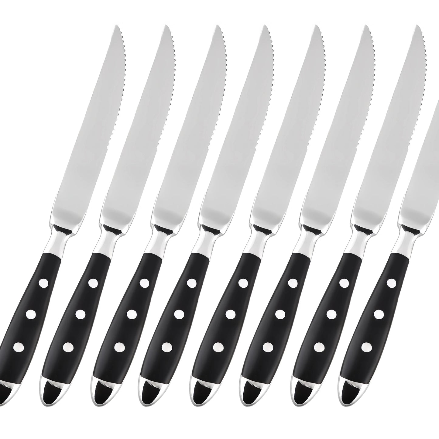 Classic Elegant Stainless Steel Cutlery Set – Fork, Spoon, Knife & Teaspoon Full Dining Steak Dinnerware Collection