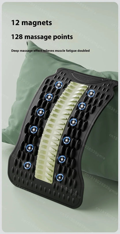 12-Magnet Lumbar Back Stretcher – Vertebrae Relaxer for Humpback Correction, Pain Relief, and Posture Shaping