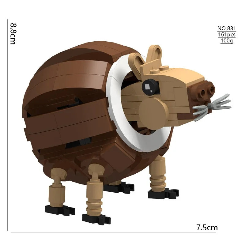 2025 New Tung Tung Sahur Tralalero Building Block Toy – Shark Blind Box Collectible Toy for Kids