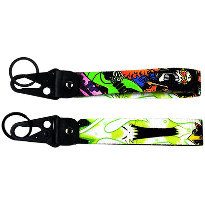 One Piece Eagle Beak Keychain Lanyard – Anime Manga Badge Holder & USB Pendant Accessories