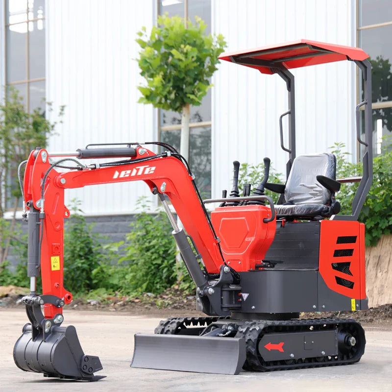 Mini Excavator 1–3 Ton — Kubota Engine, EPA Compliant Small Farm Digger, Compact Construction Machine